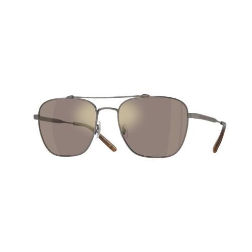 Oliver Peoples Marsan Men`s 55mm Antique Pewter Sunglasses OV1322ST-52445D-55