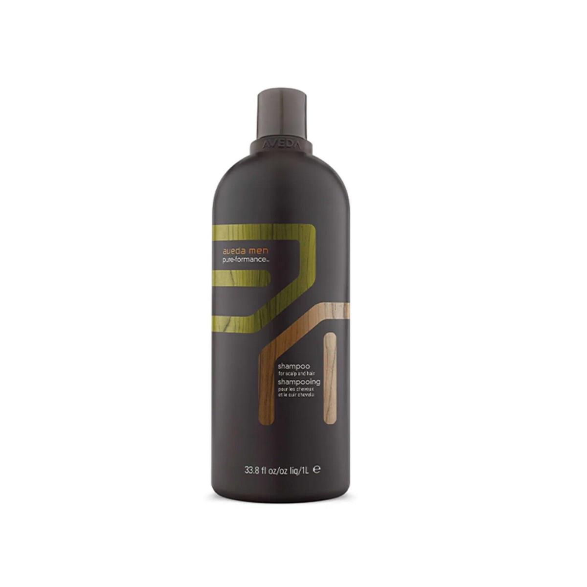 Aveda Men Pure-formance Shampoo For Scalp and Hair 1 Liter / 33.8oz