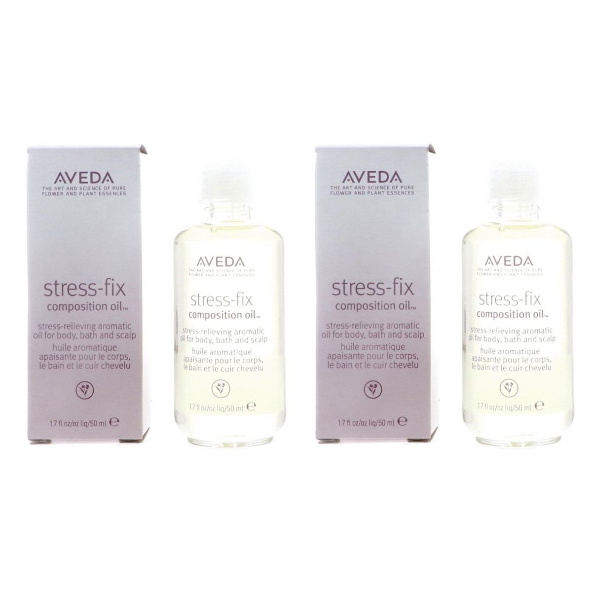 Aveda Stress-fix Composition Oil 1.7 oz Pack of 2