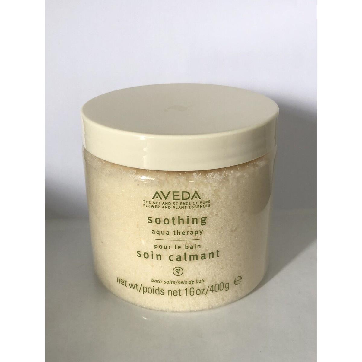 Aveda Soothing Aqua Therapy Bath Salts 16 oz