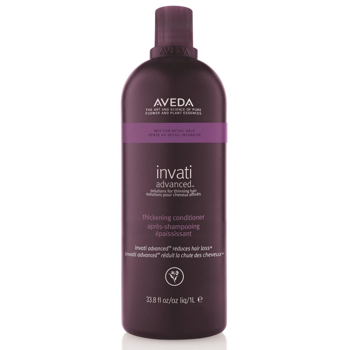 Aveda Invati Advanced Thickening Conditioner 33.8 fl Oz. 1 Liter BB