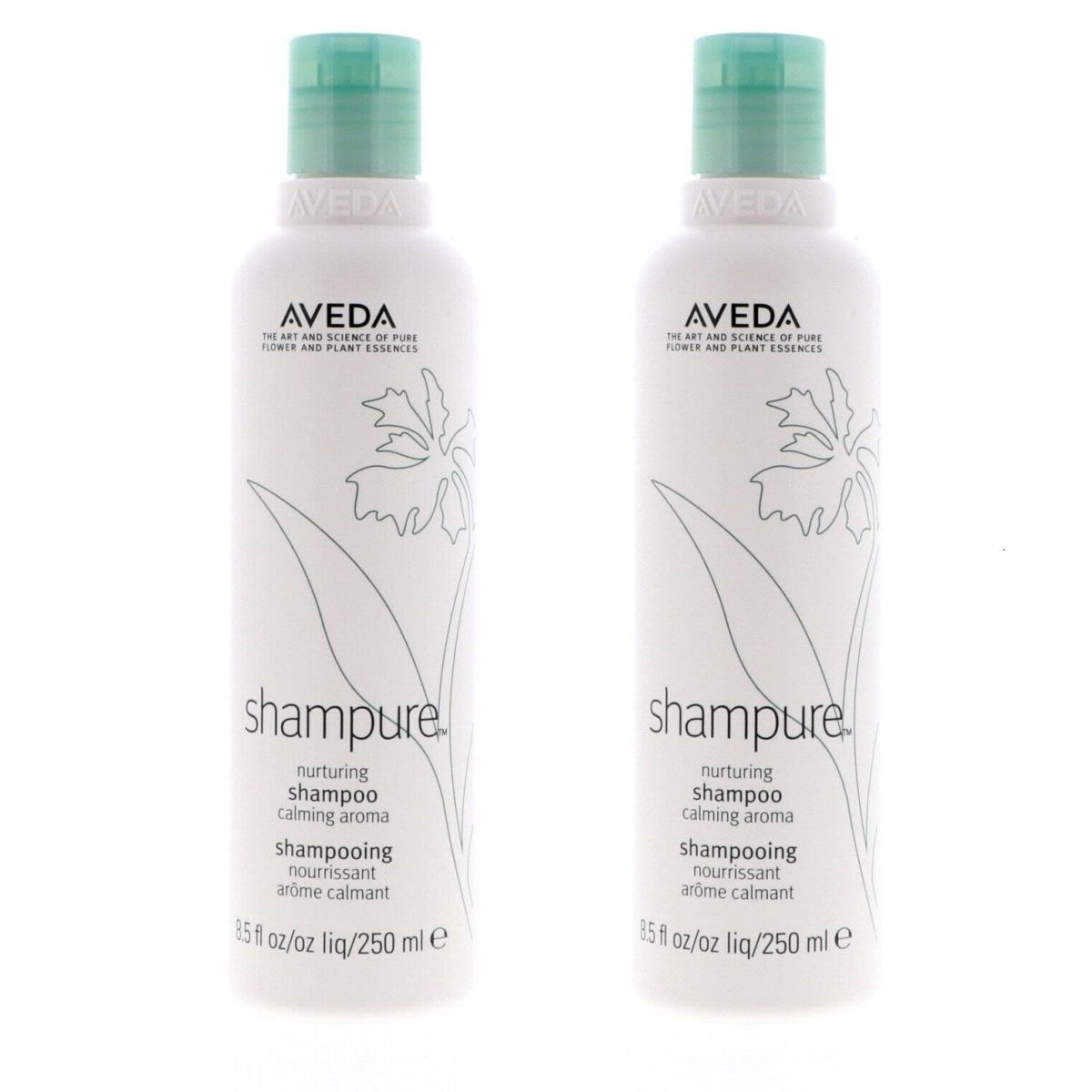 Aveda Shampure Nurturing Shampoo 8.5 oz Pack of 2