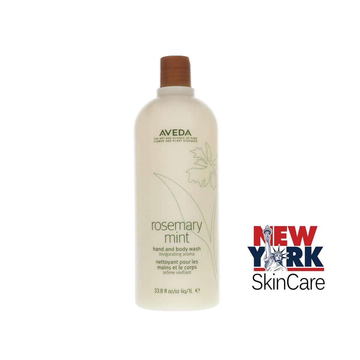 Aveda Rosemary Mint Hand and Body Wash 1 Liter / 33.8oz