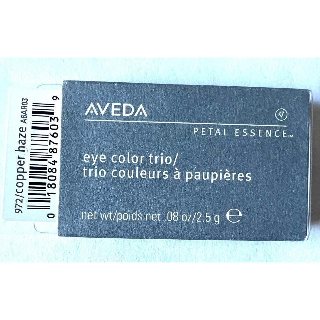 Aveda Petal Essence Eye Color Trio 972 Copper Haze Rare