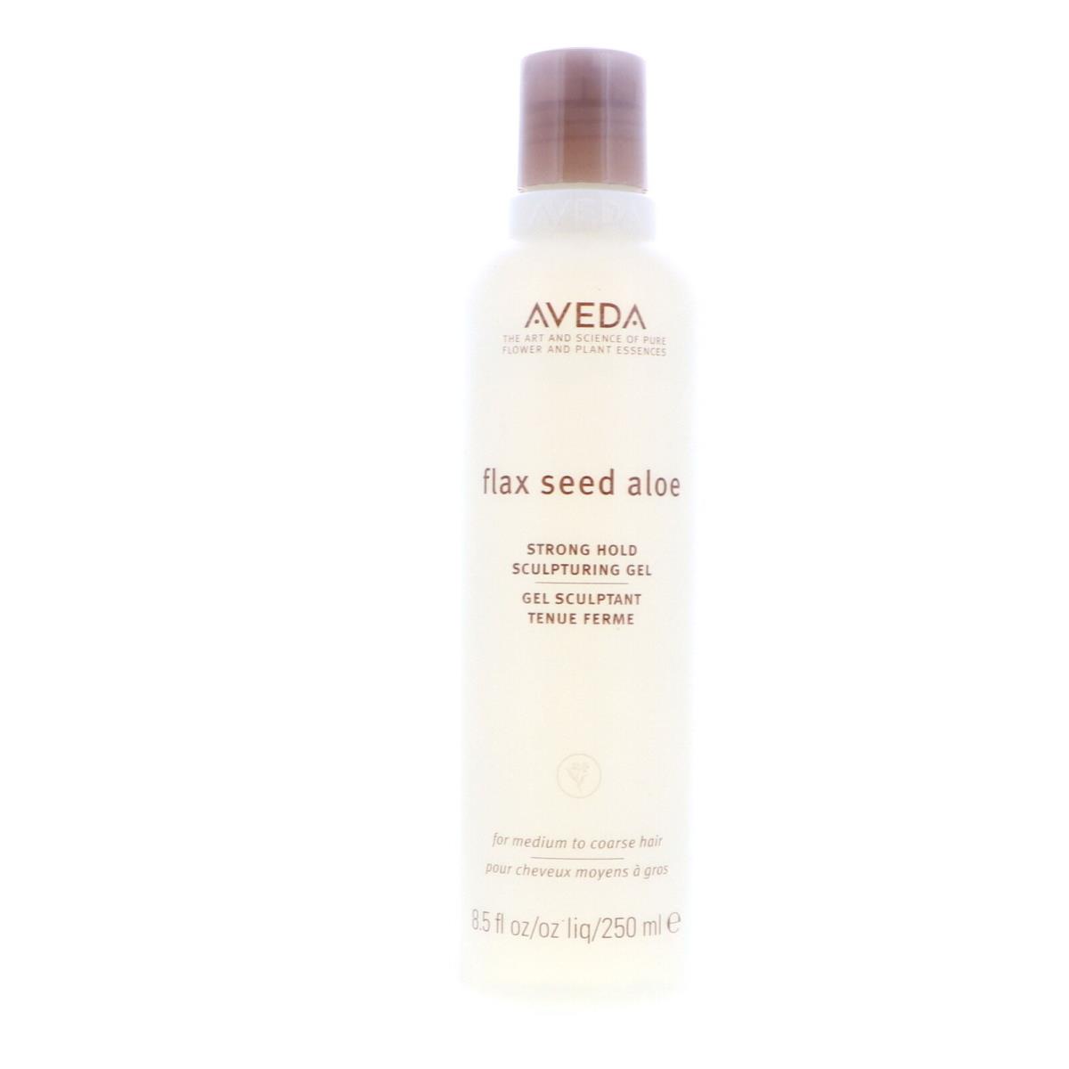 Aveda Flax Seed Aloe Strong Hold Sculpturing Gel 8.5 oz Pack of 2