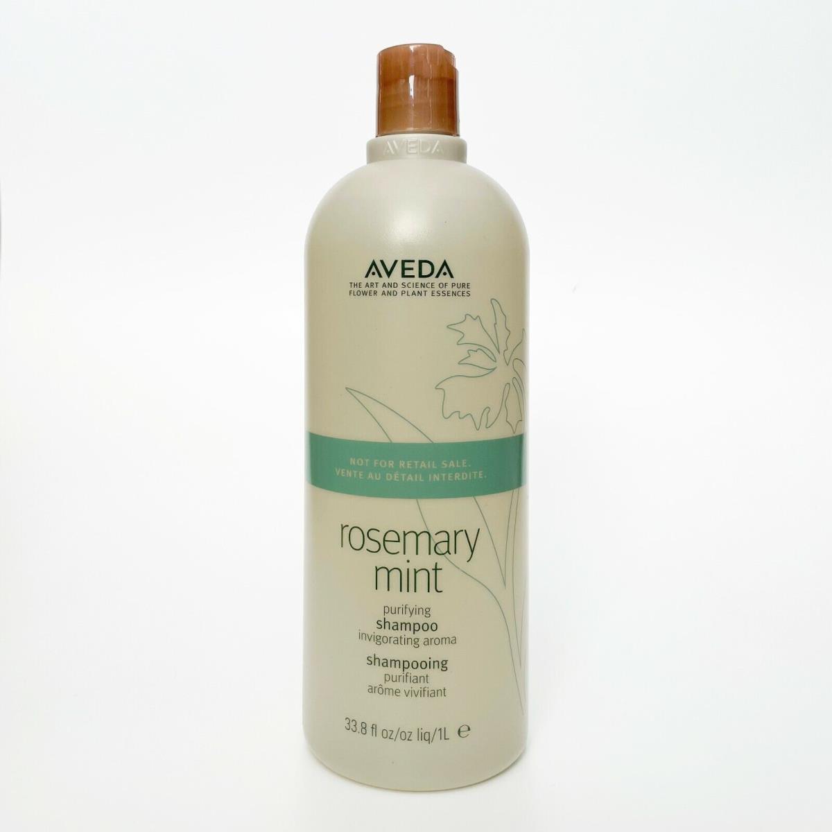 Aveda Rosemary Mint Shampoo 1000ml 1L 33.8oz