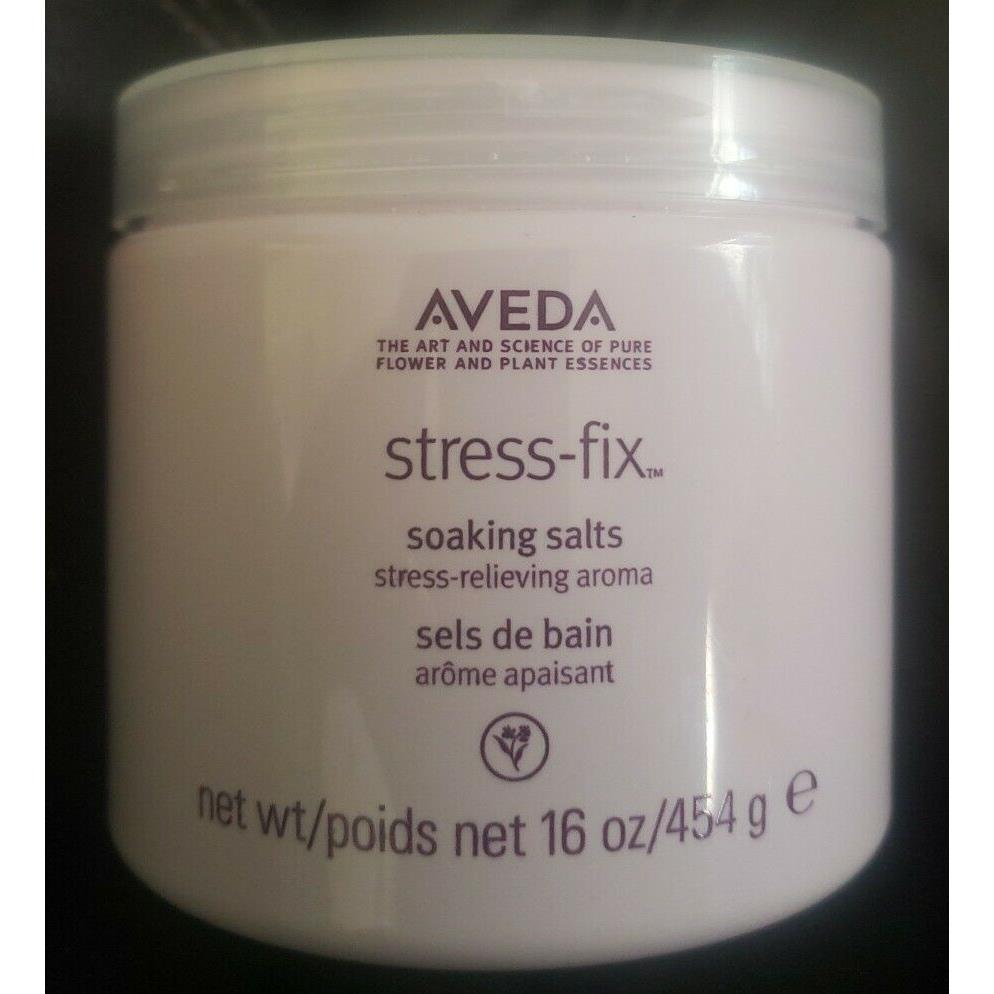 Aveda Stress Fix Soaking Salts Stress Relieving Aroma 16 oz