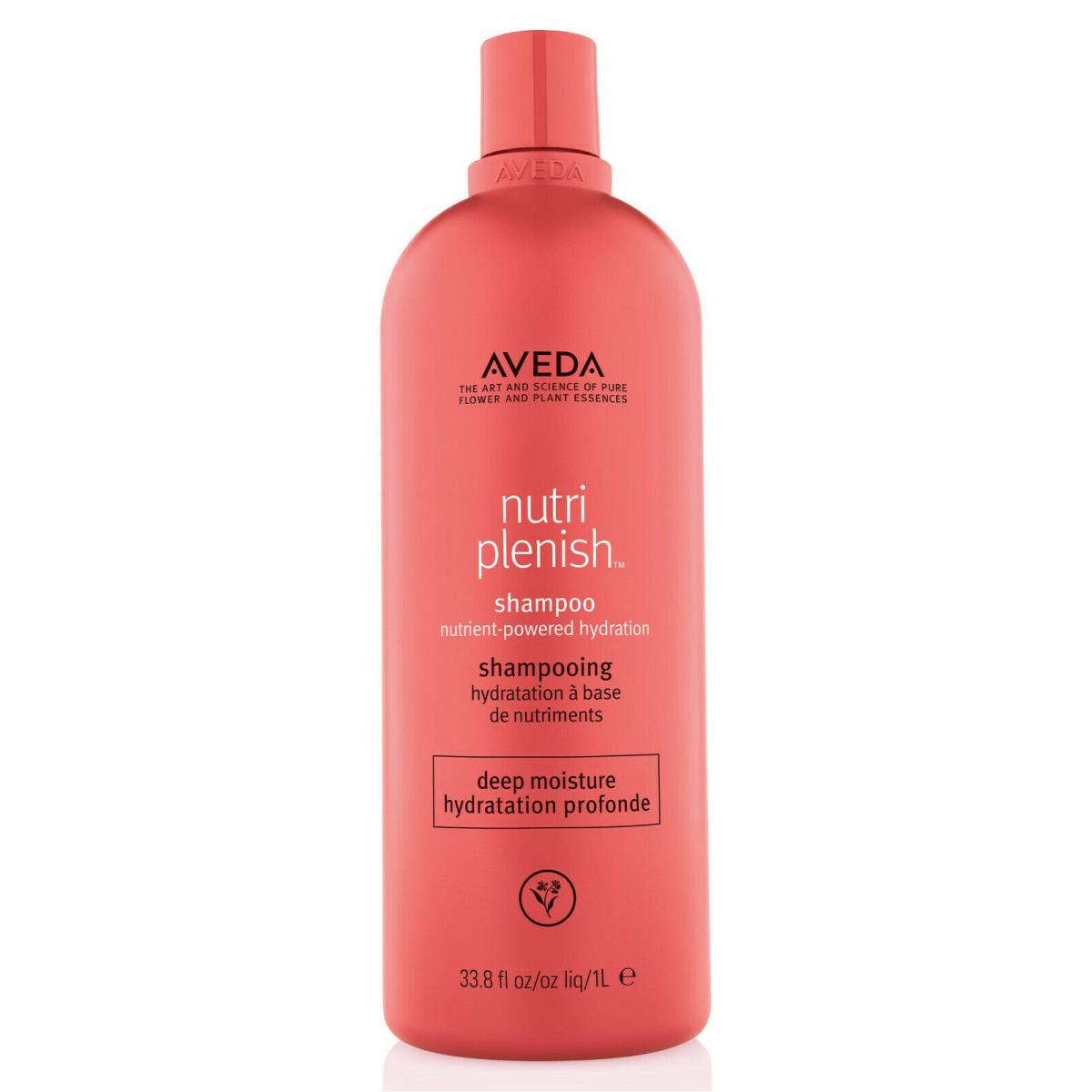 Aveda Nutriplenish Deep Moisture Shampoo 33.8oz / 1 Litre