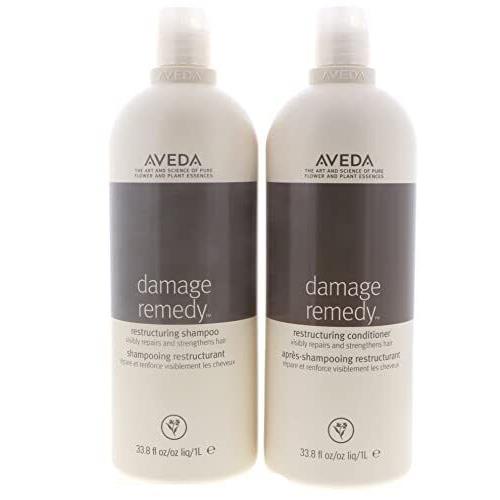 Aveda Damage Remedy Shampoo Conditioner Liter Duo - Set