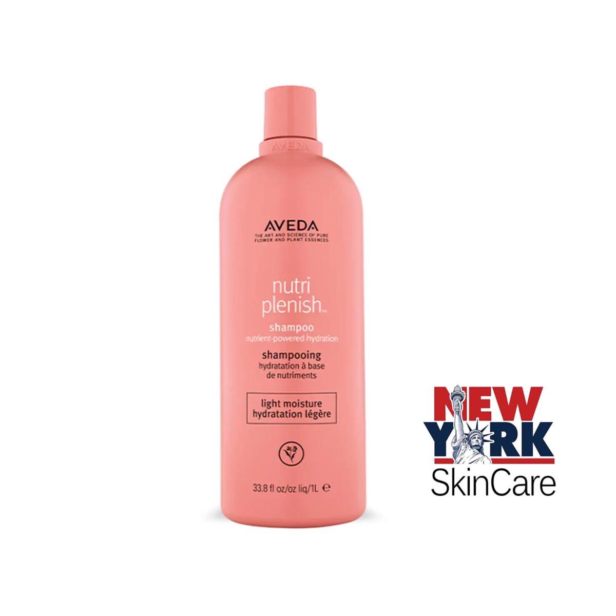 Aveda Nutriplenish Light Moisture Shampoo 1 Liter / 33.8oz