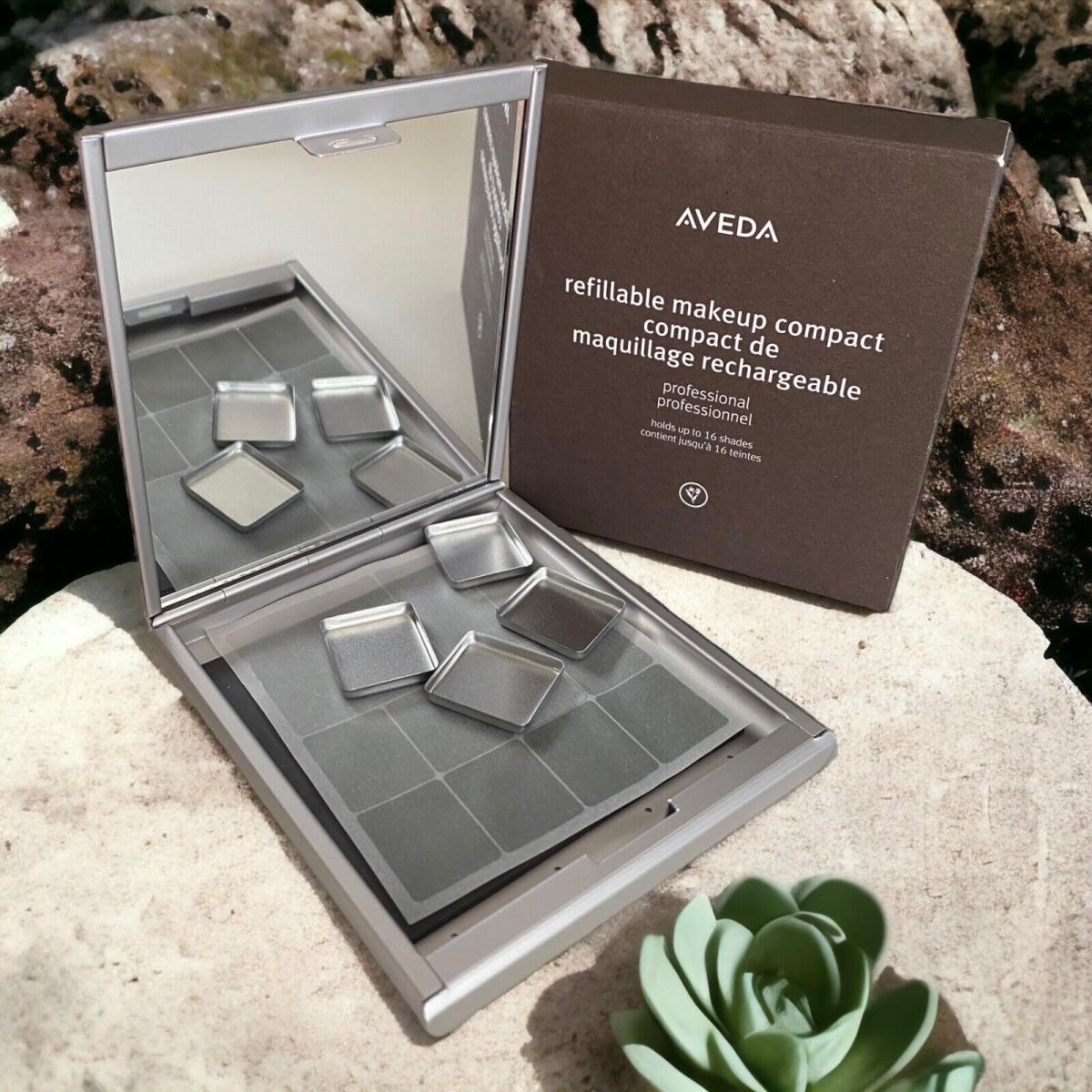 Aveda Refillable Makeup Professional Compact Holds Up To 16 Shades