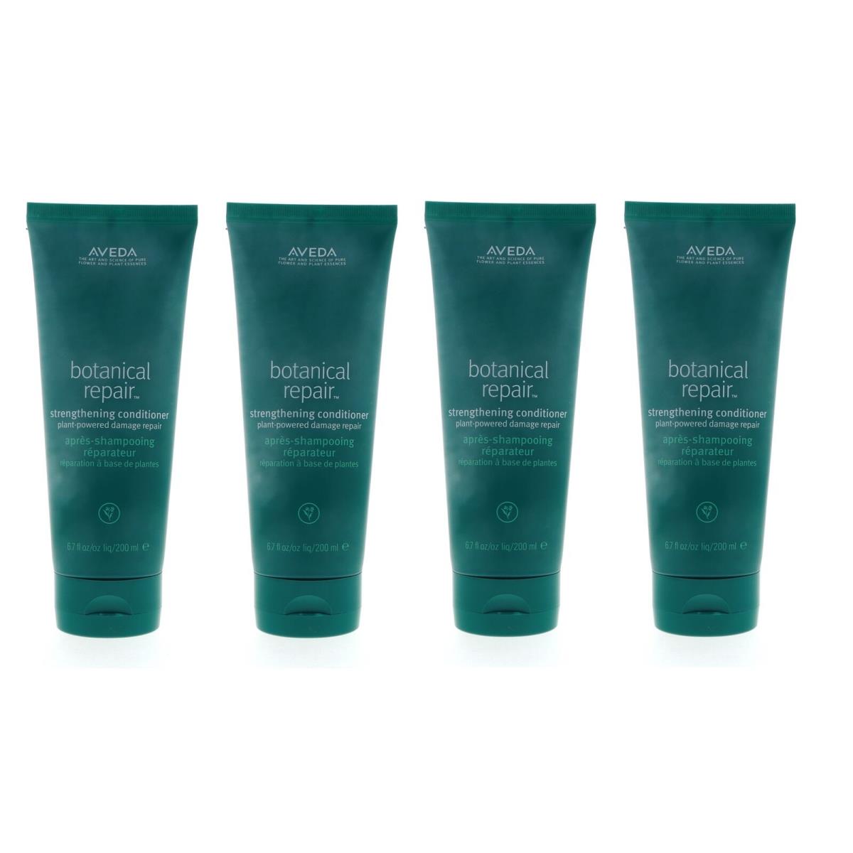 Aveda Botanical Repair Strengthening Conditioner 6.7 oz Pack of 4