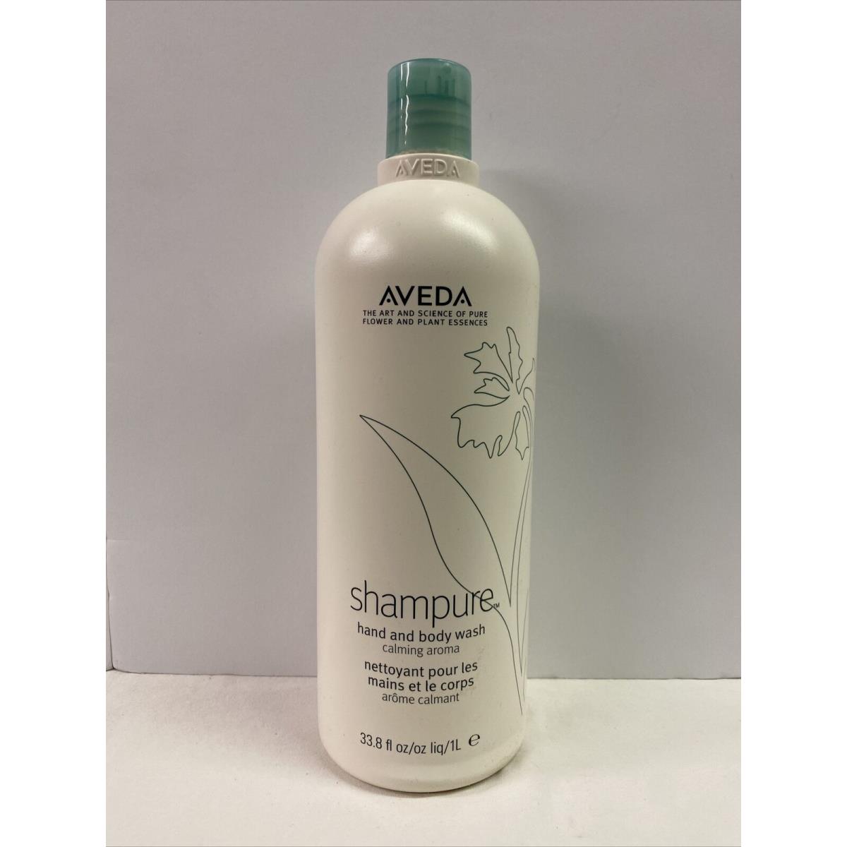 Aveda Shampure Hand and Body Wash 33.8 oz Professional Size