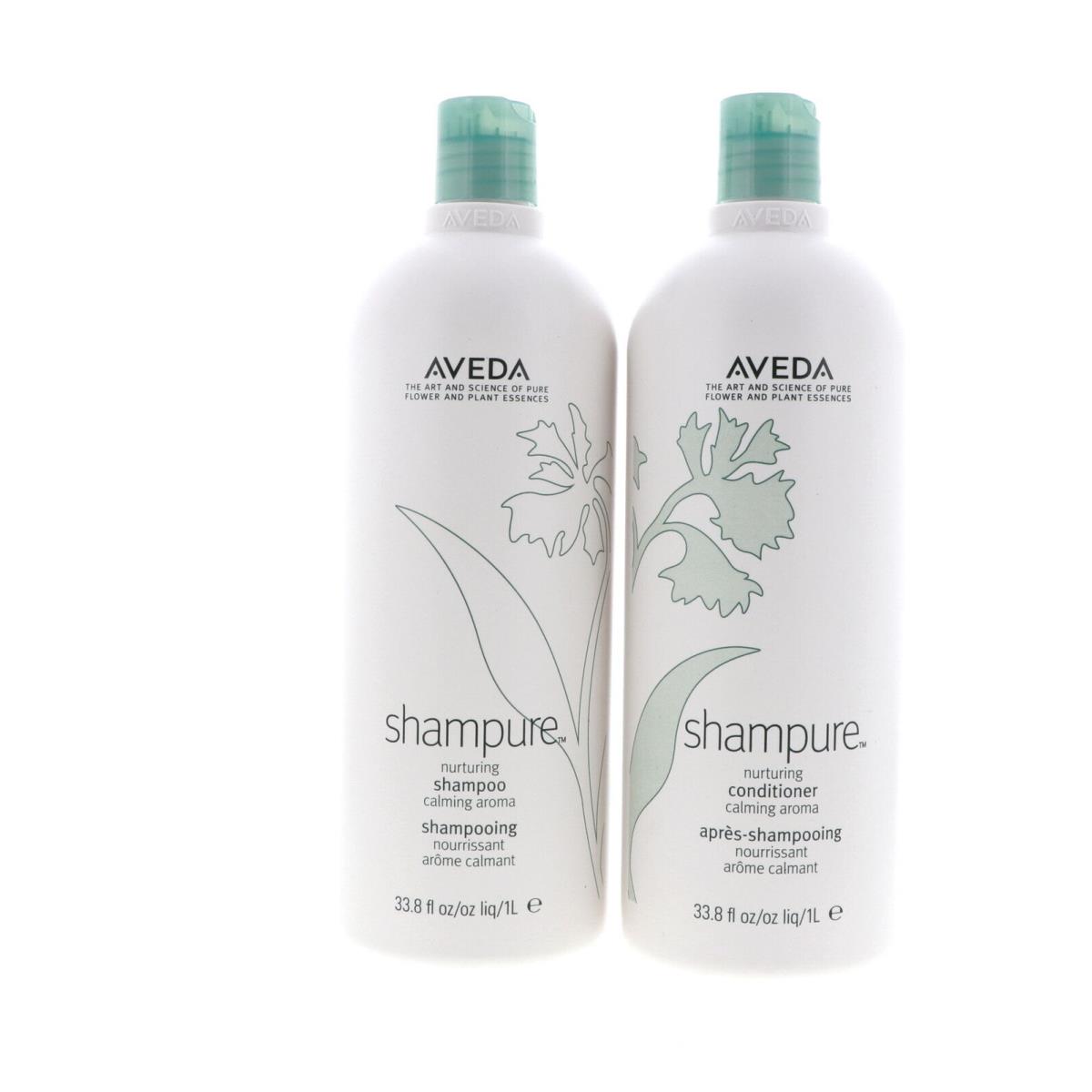 Aveda Shampure Nurturing Shampoo 33.8 oz Conditioner 33.8 oz Set