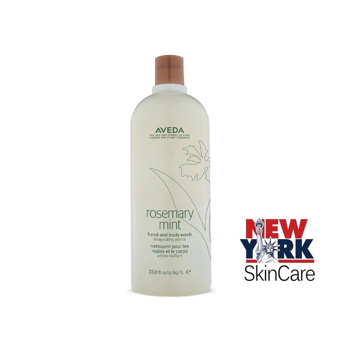 Aveda Rosemary Mint Hand and Body Wash 33.8oz /1l