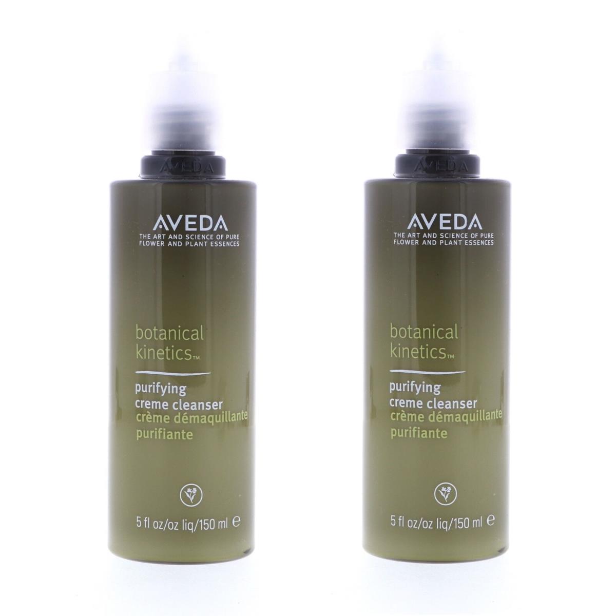 Aveda Botanical Kinetics Purifying Cream Cleanser 5 oz Pack of 2