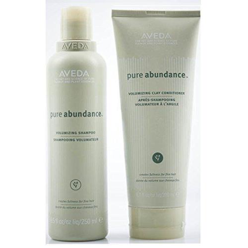 Aveda Pure Abundance Volumizing Shampoo 8.5 oz Clay Conditioner 6.7 Duo - Set