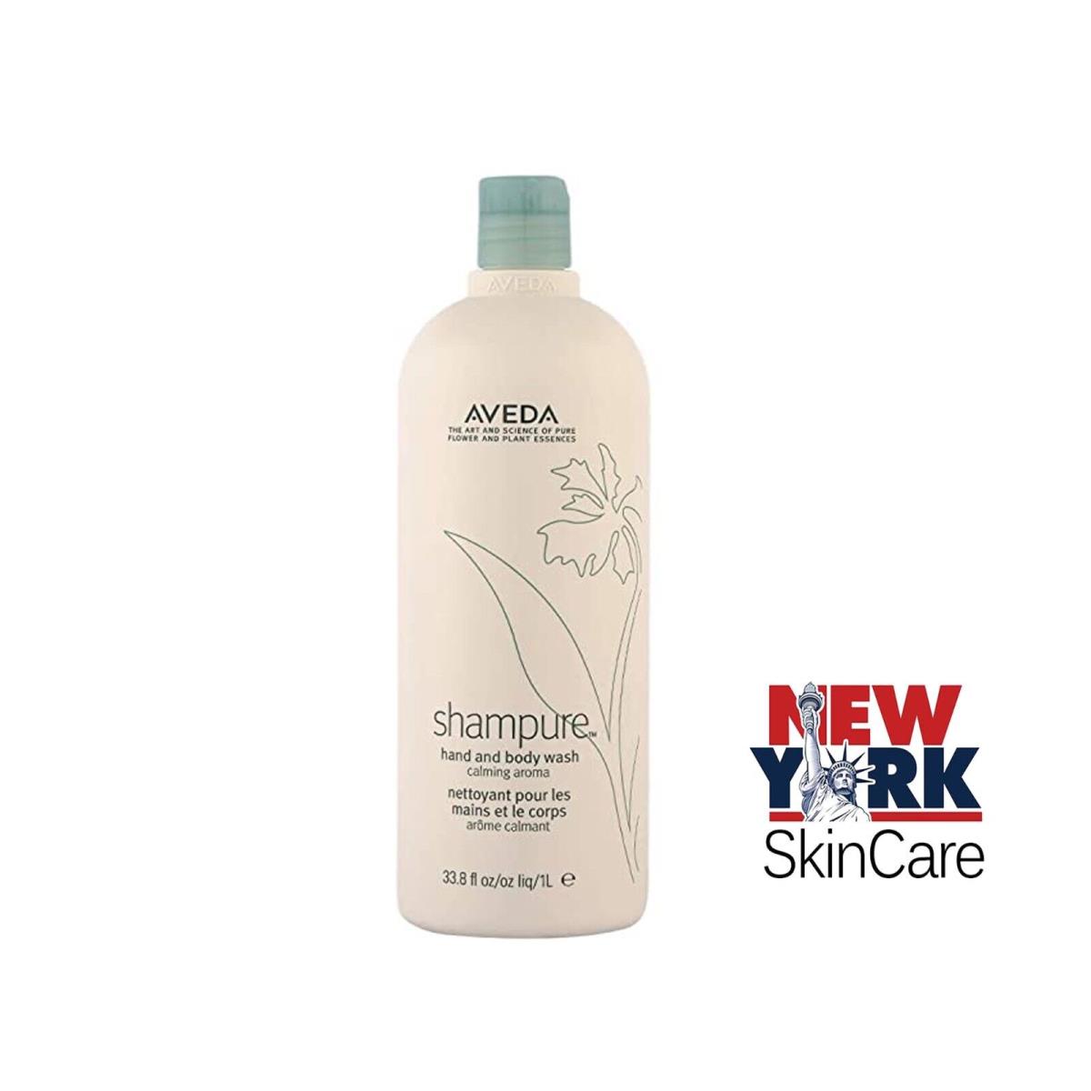 Aveda Shampure Hand and Body Wash 1 Liter / 33.8oz