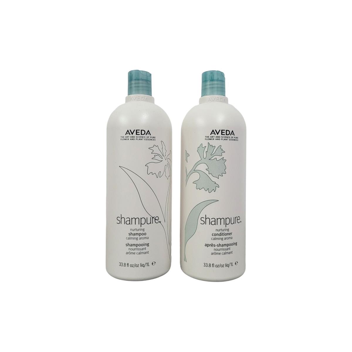 Aveda Shampure Shampoo Conditioner 33.8oz with Pump