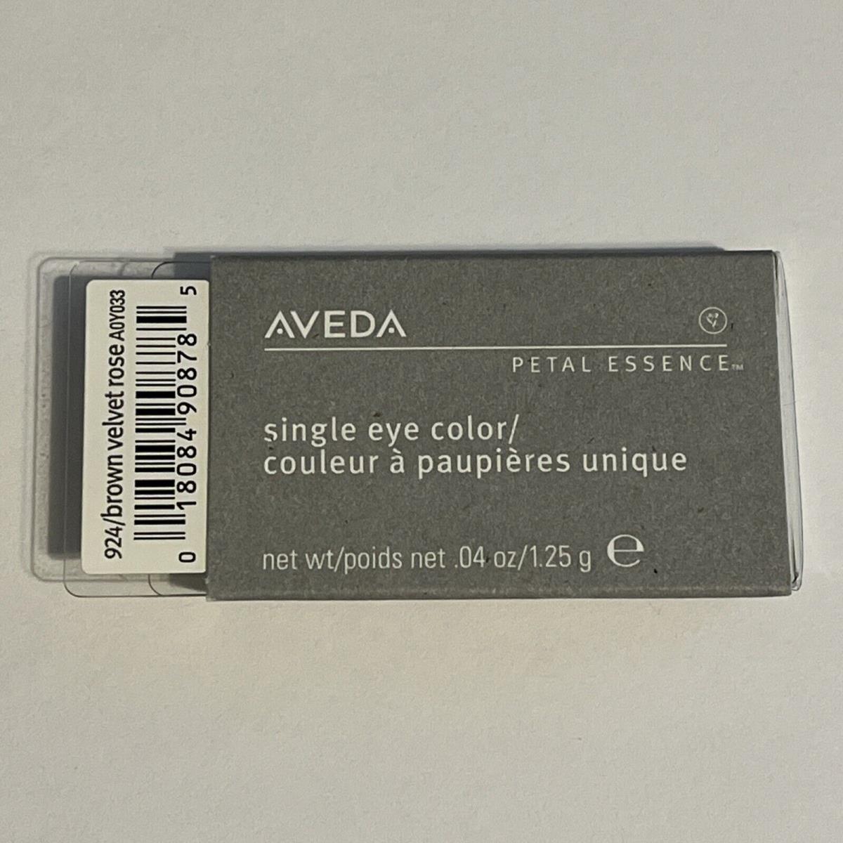 Aveda Petal Essence Single Eye Color Shadow 0.04 oz 924 Brown Velvet Rose