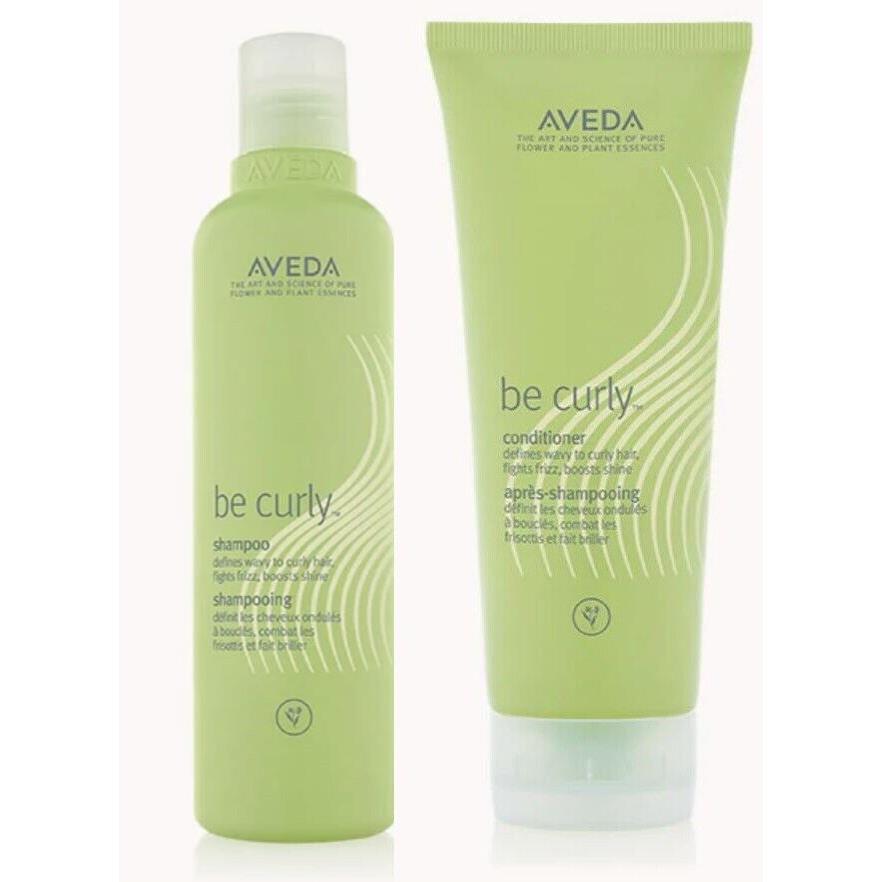 Aveda Be Curly Shampoo and Conditioner 8.5 oz / 6.7 oz Duo