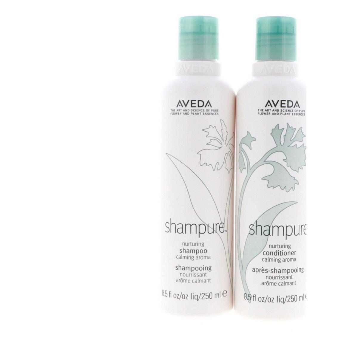 Aveda Shampure Nurturing Shampoo 8.5oz Nurturing Conditioner 8.5oz Set