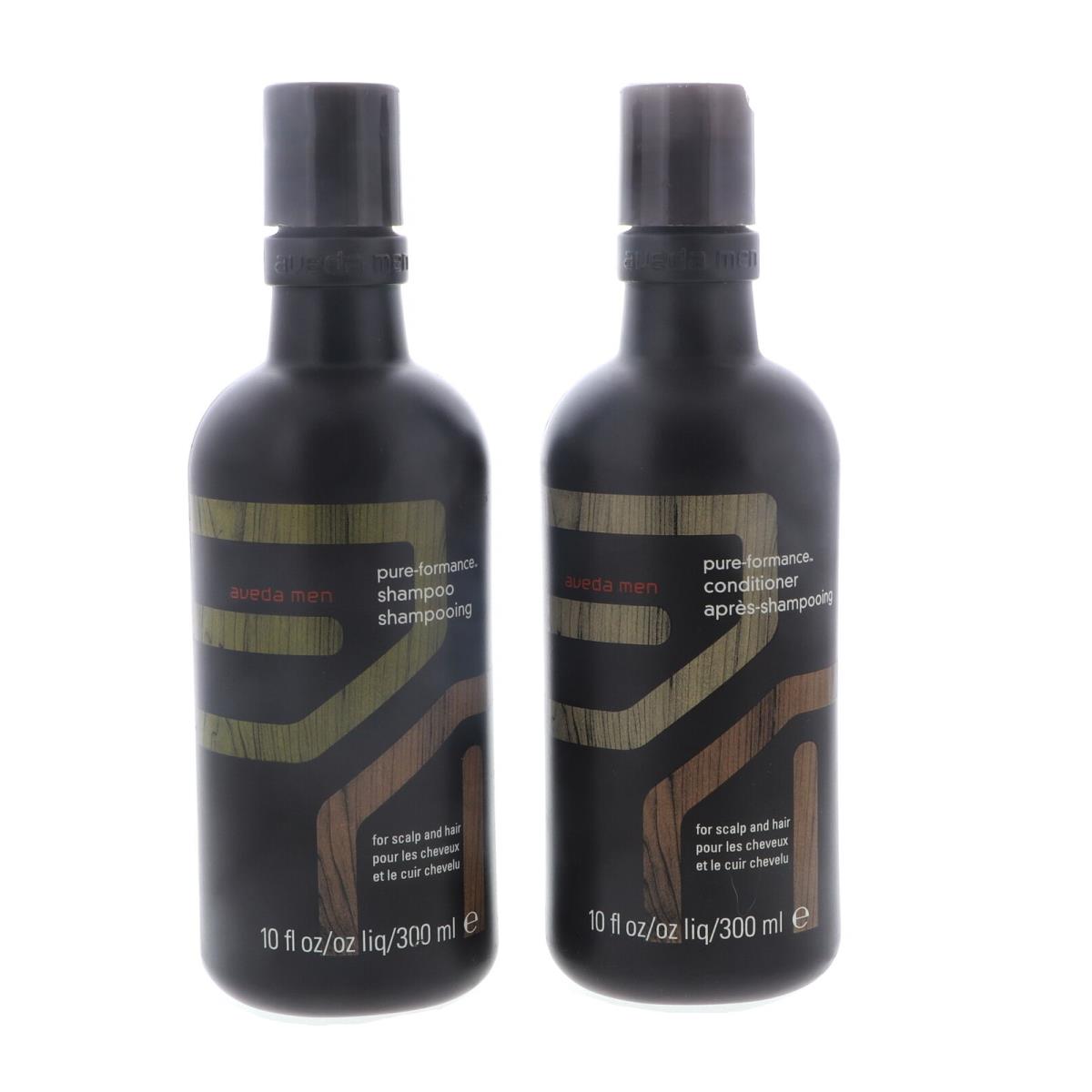 Aveda Mens Pure Formance Shampoo 10oz Mens Pure Formance Conditioner 10oz Set