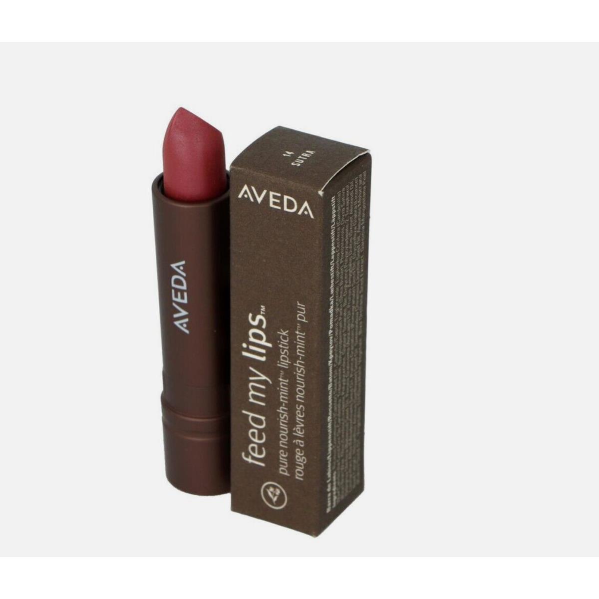 Aveda Feed My Lips Pure Nourish-mint Lipstick Sutra 14 - Size 0.12 Oz. / 3.4 g