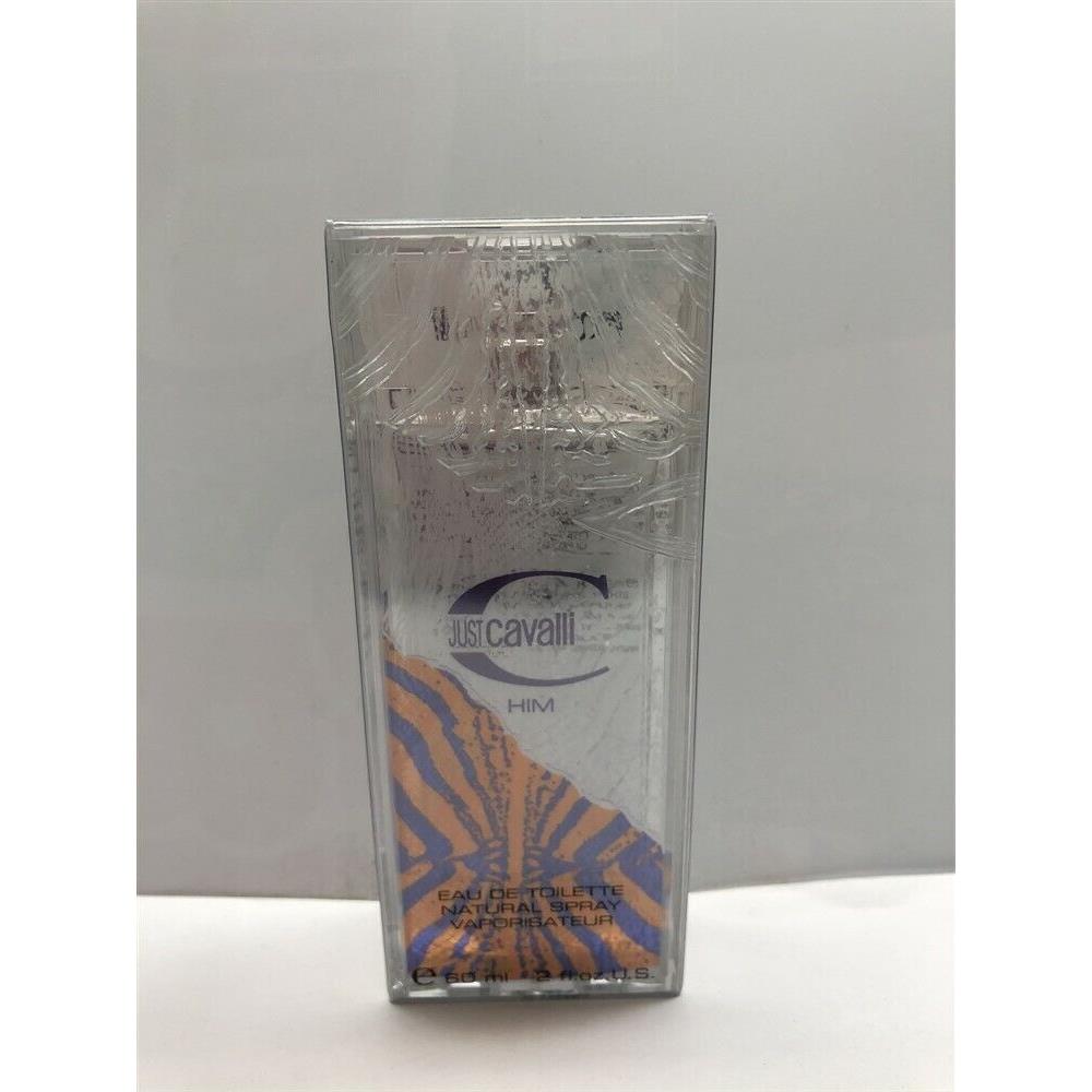 Just Cavalli by Roberto Cavalli 2.0 oz/60ml Eau de Toilette Spray Men As Imaged