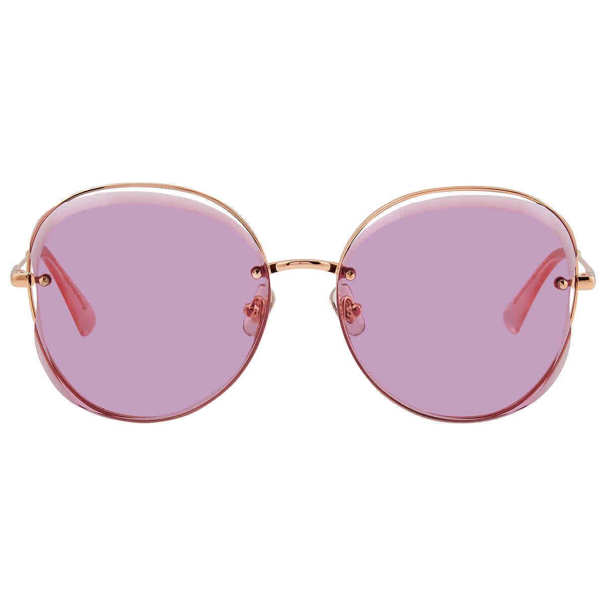 Bolon Joy Violet Butterfly Ladies Sunglasses BL7052 A31 59 BL7052 A31 59