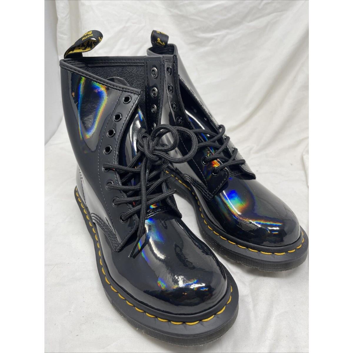 Dr Martens 1460 Black Rainbow Boots Size 7 Uk 5 26698001 bd240