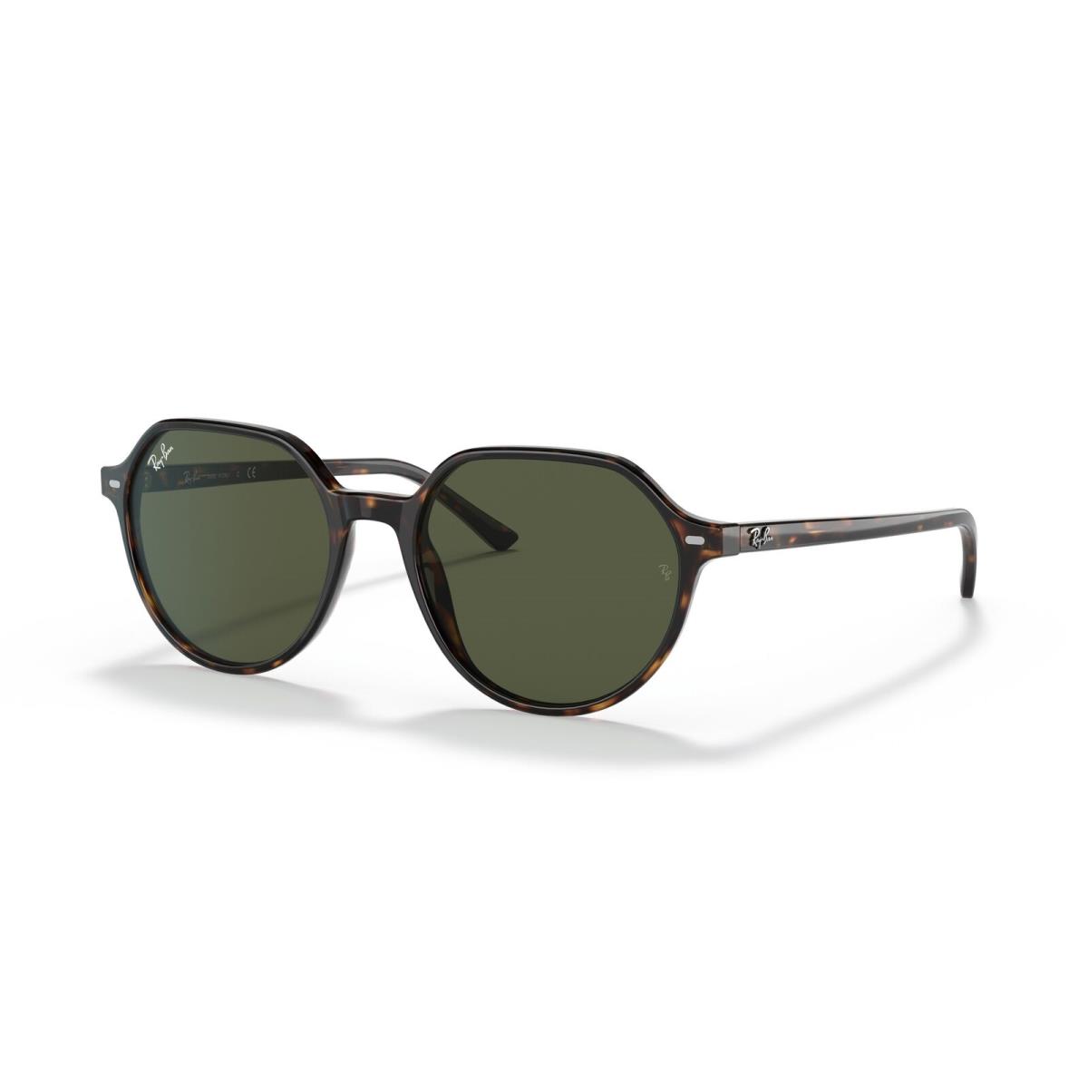 Ray-ban 0RB2195 902/31 Thalia Green Square Sunglasses