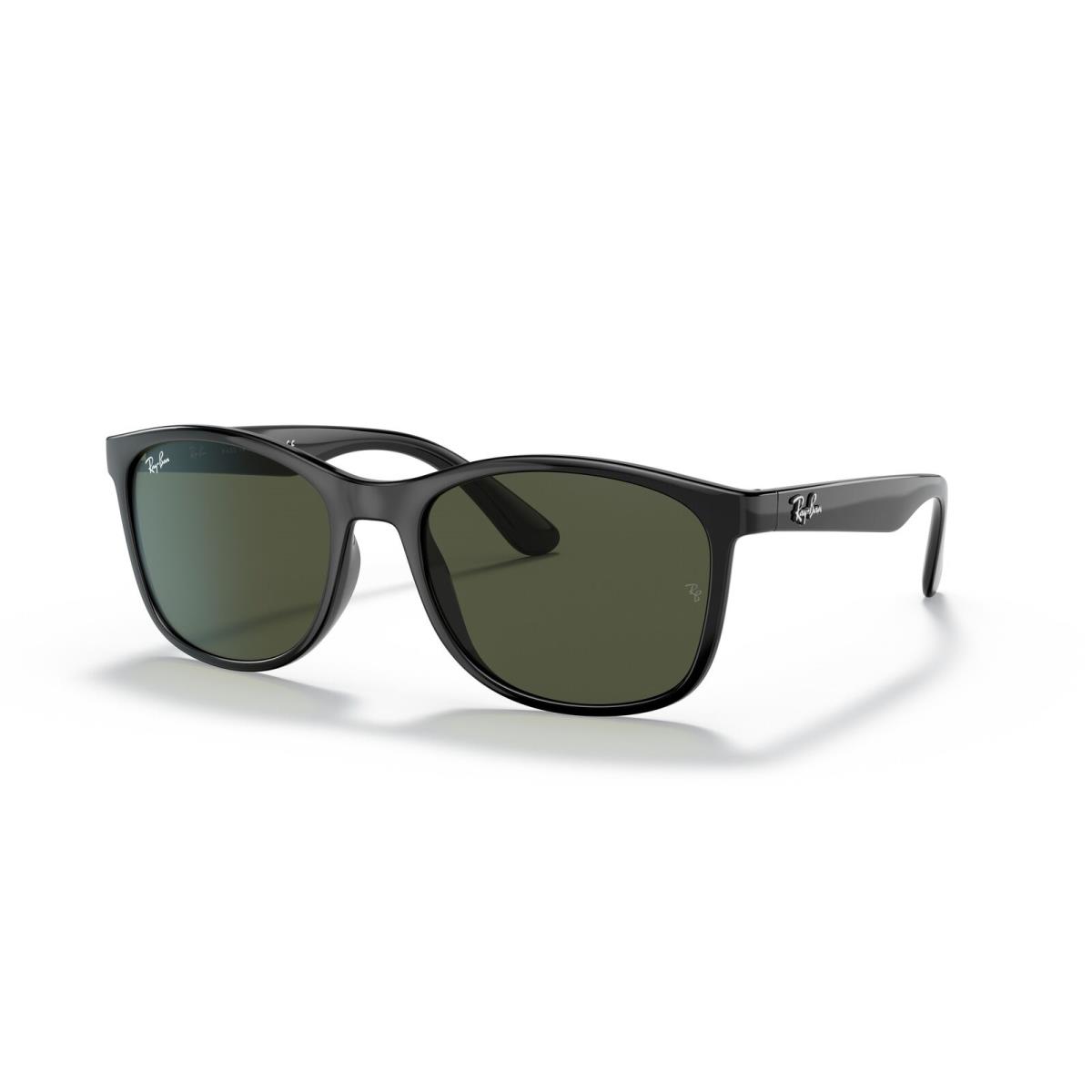 Ray-ban 0RB4374F 601/31 Green Square Sunglasses