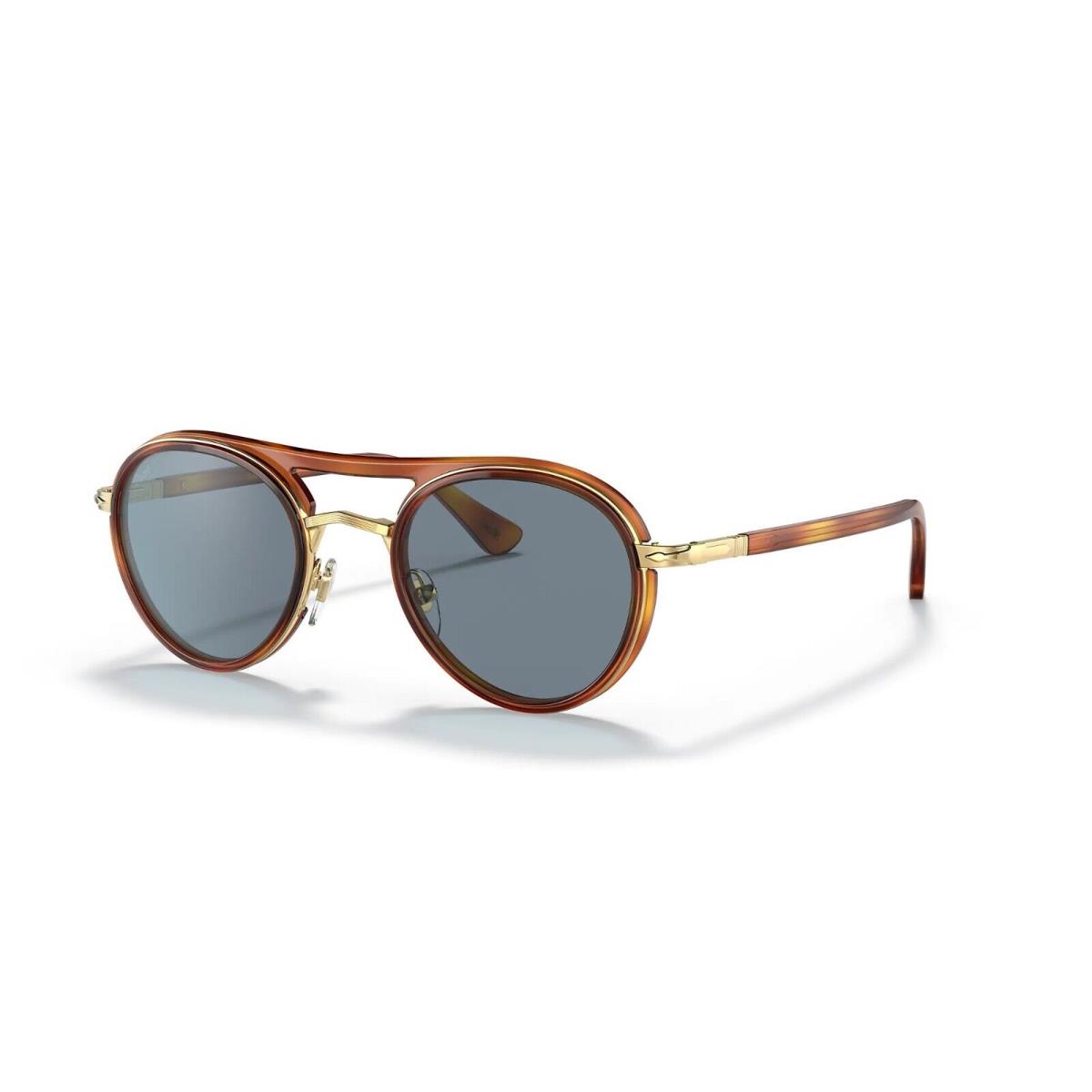 Persol Unisex Sunglasses PO2485S 114556 Terra Di Siena 46mm Blue Lens