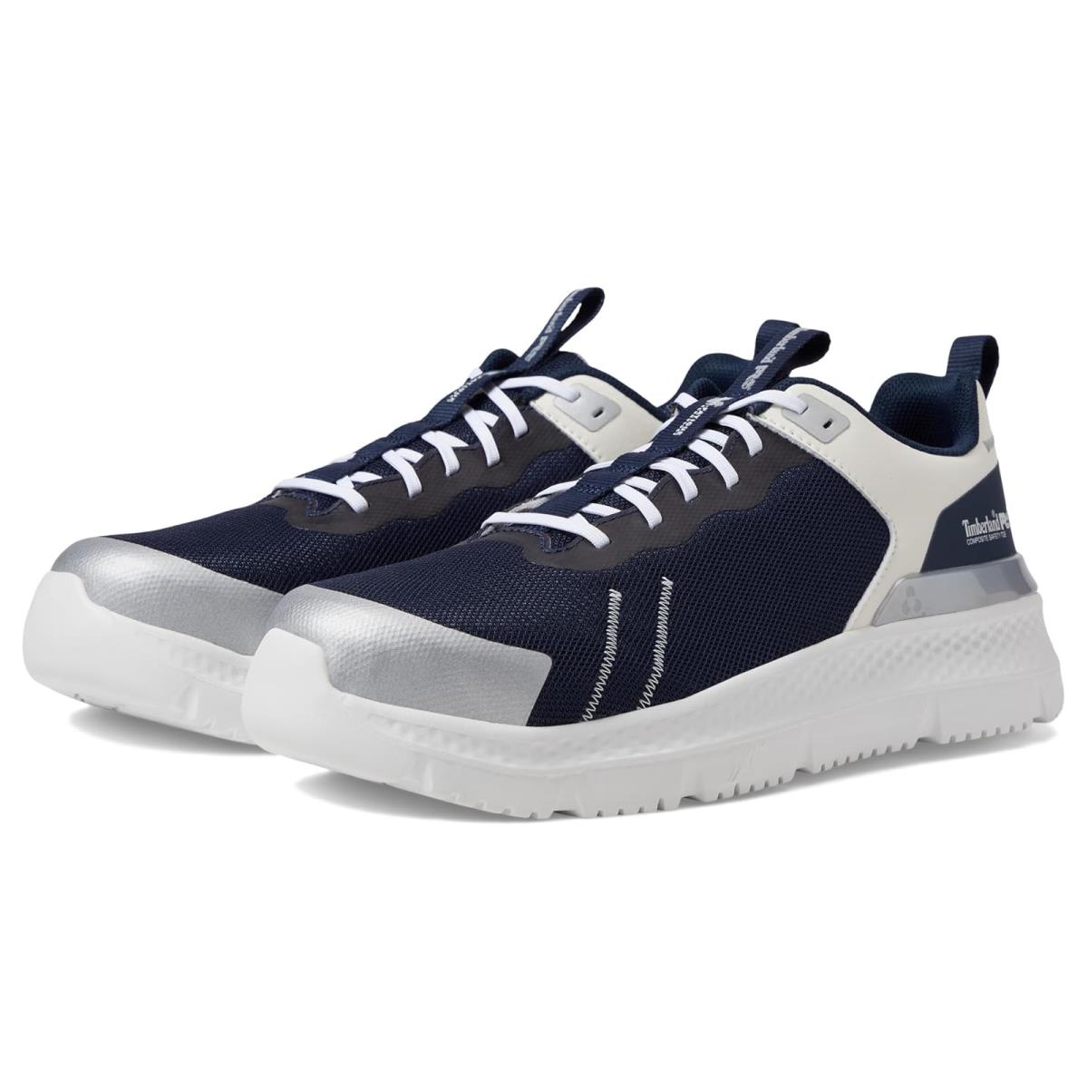 Man`s Sneakers Athletic Shoes Timberland Pro Setra Composite Safety Toe - Navy/Silver