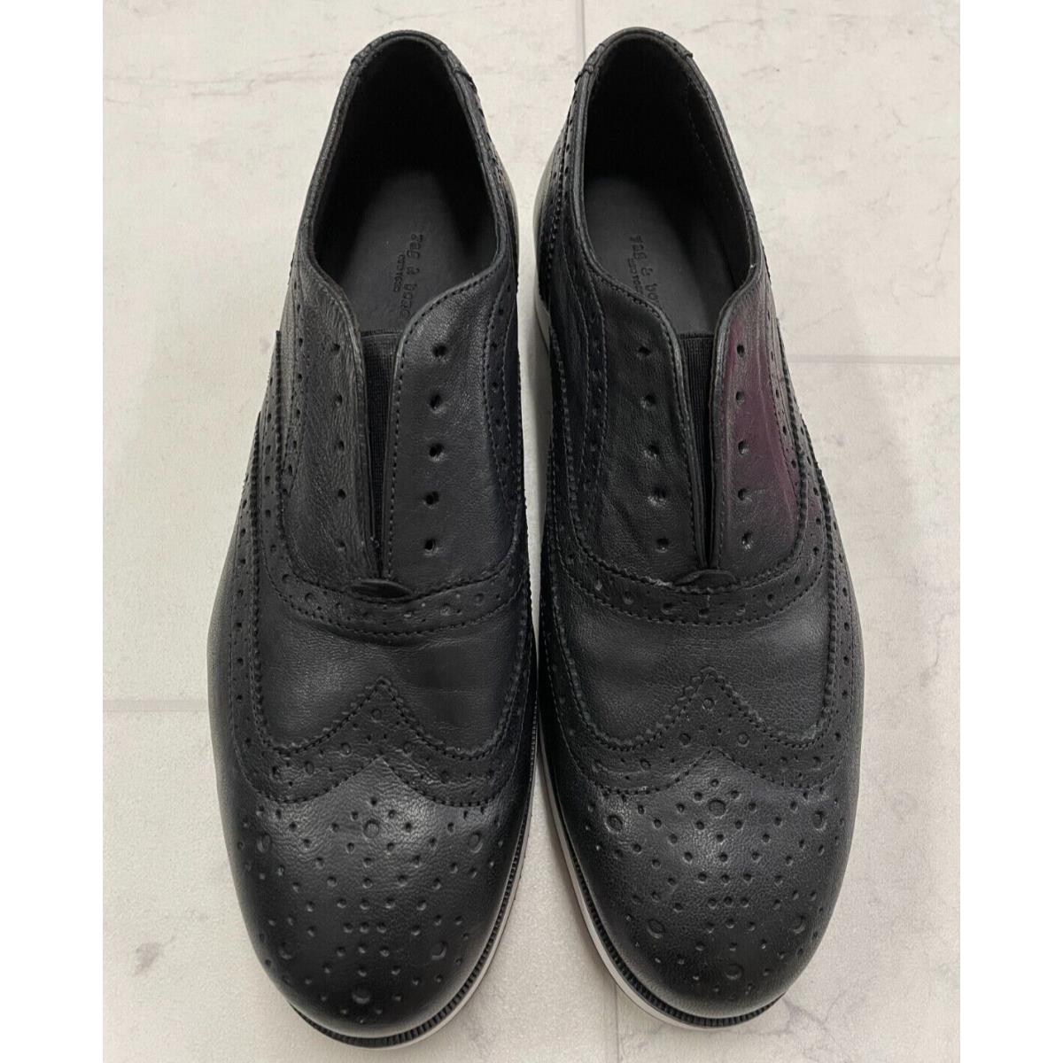 Rag Bone Meli Brogue In Black Size:EU40 US:10