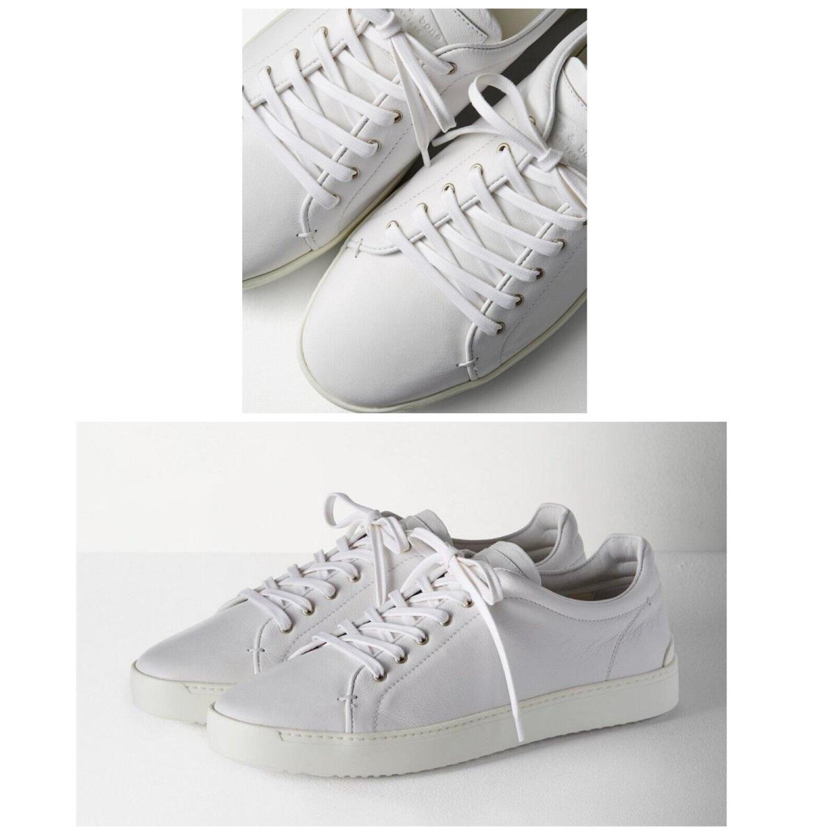 Rag Bone Kent Lace Up Lows In White Size: EU40 US:10