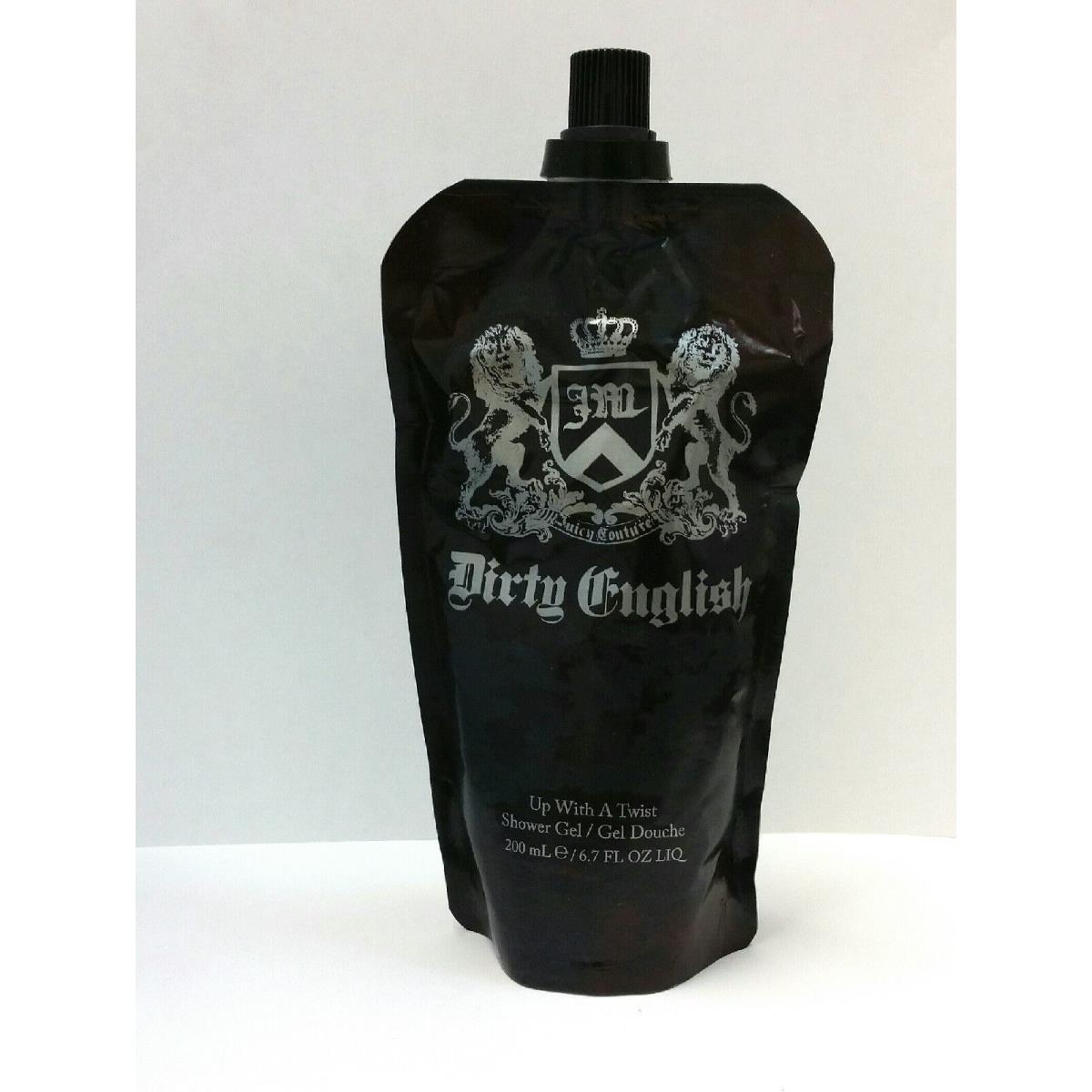 12 Juicy Couture Old English Shower Gel For Men Up with A Twist 6.7 oz