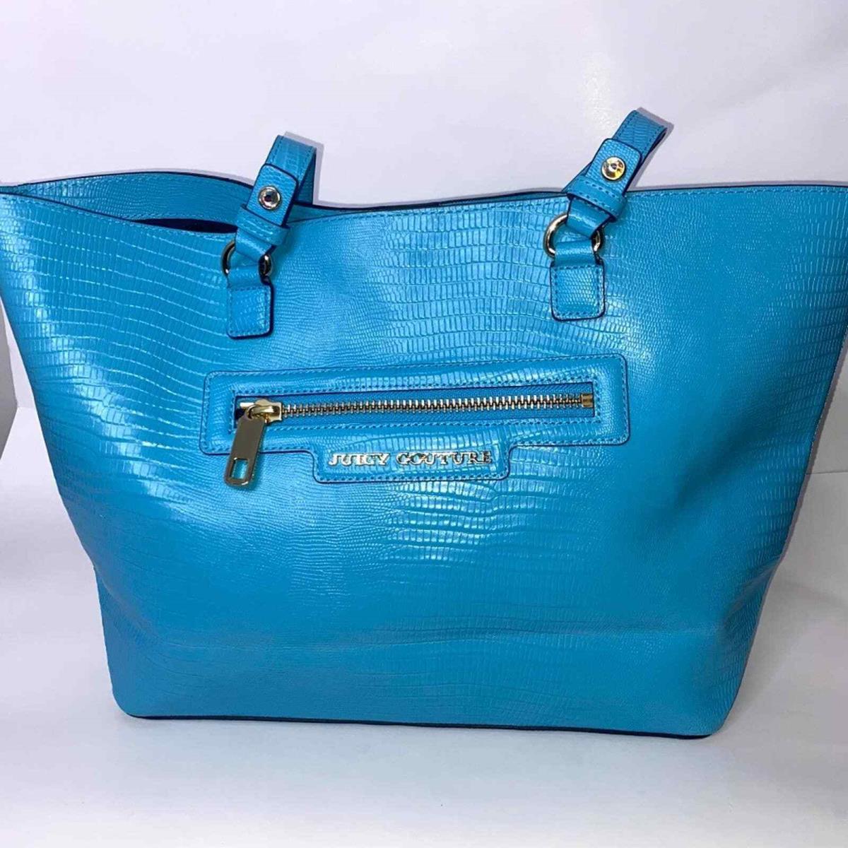 Juicy Couture Large Turquoise Handbag Purse