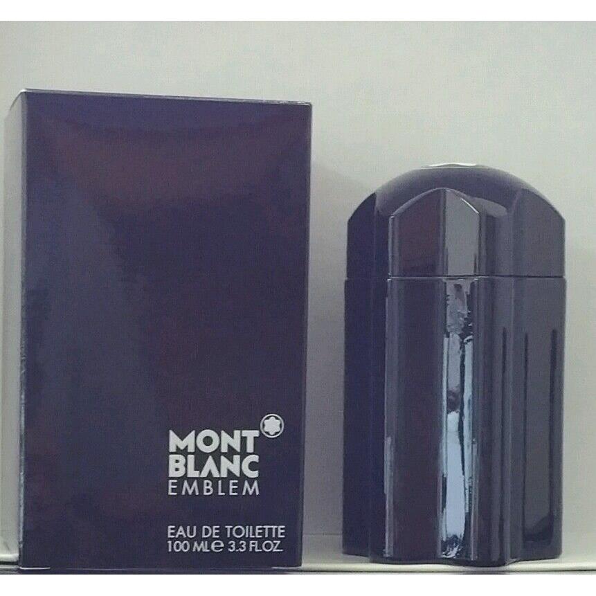 Emblem Montblanc Man 3.3 Fl.oz 100 Ml Eau de Toilette Spray Box