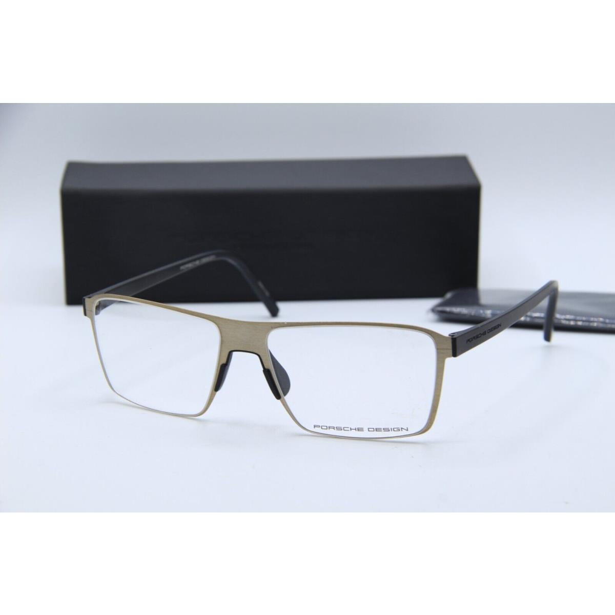 Porsche Design P`8309 C Gold Black Frames Eyeglasses 54-16