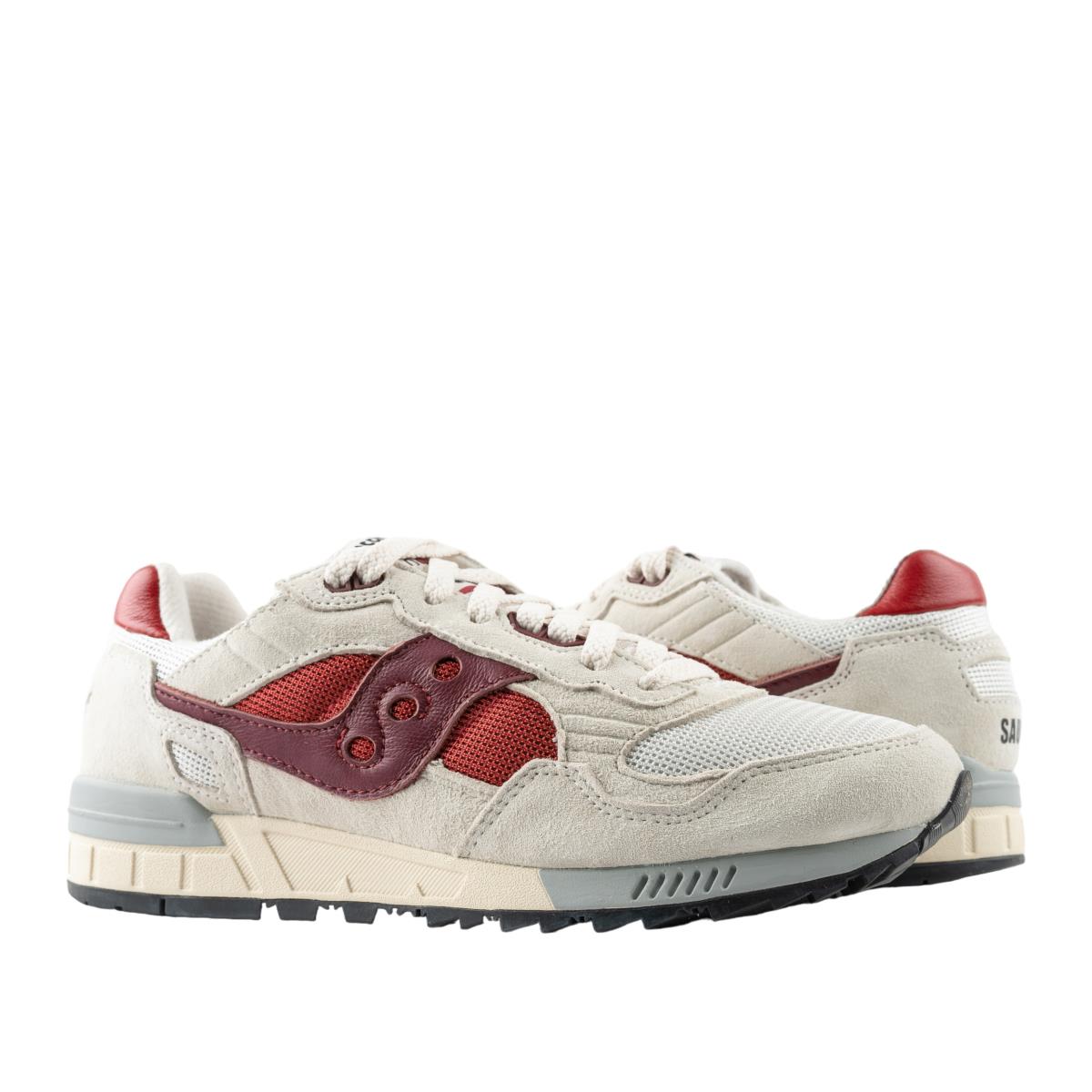 Saucony Originals Shadow 5000 White/red Men`s Shoes S70665-32 - White/Red