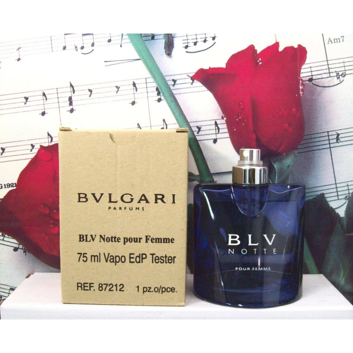 Bvlgari Blv Notte Pour Femme Edp Spray 2.5 Fl. Oz. Ntwb