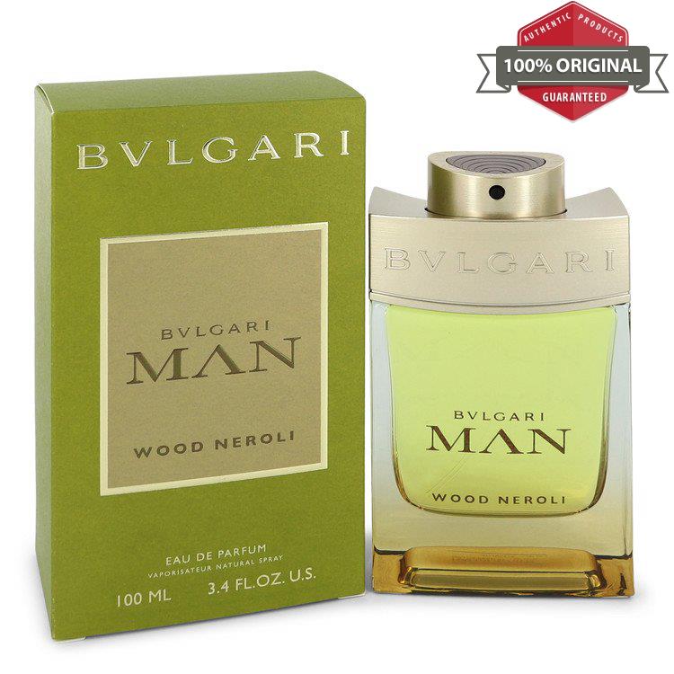 Bvlgari Man Wood Neroli Cologne 3.4 oz Edp Spray For Men by Bvlgari