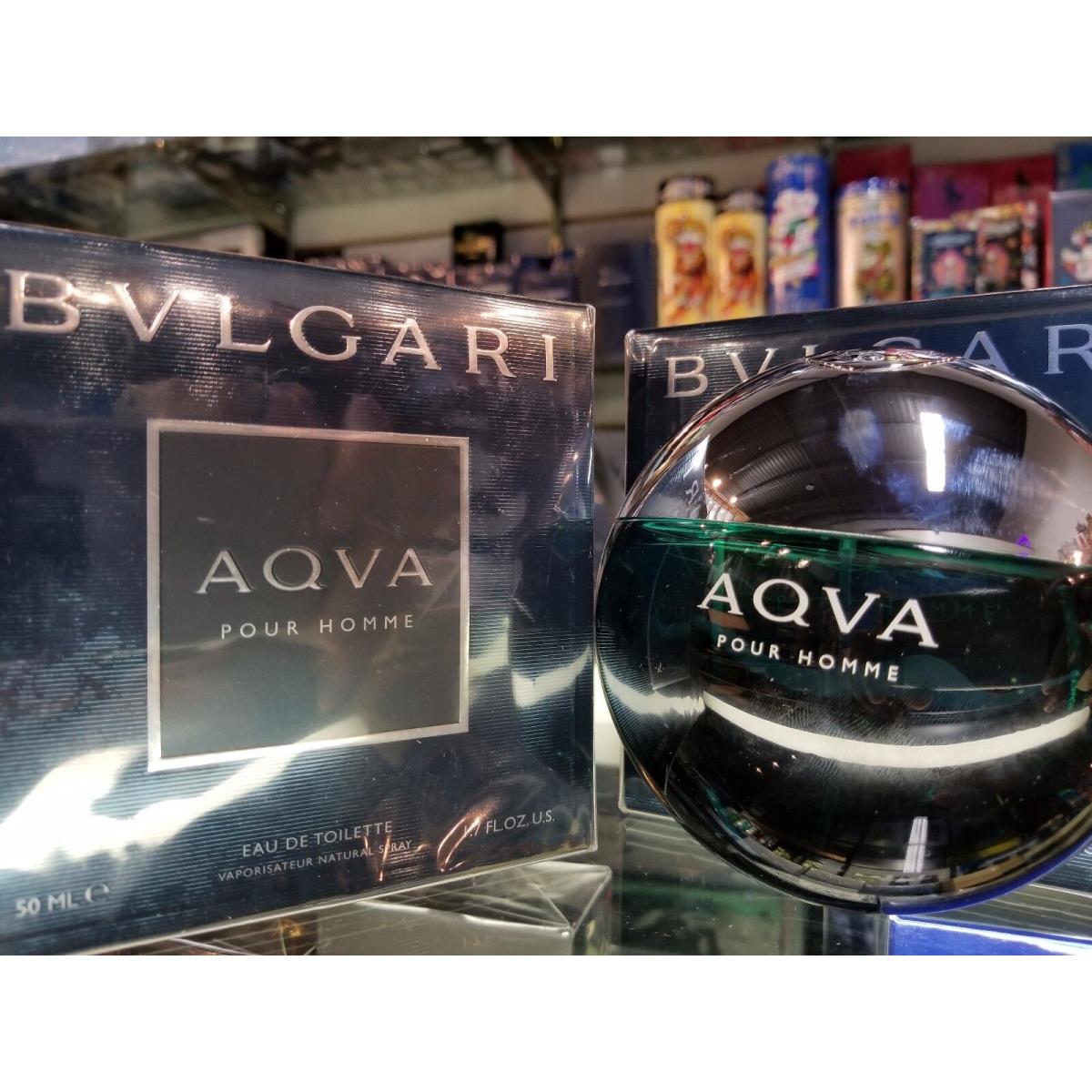 Bvlgari Aqva Pour Homme Edt Eau De Toilette 1.7 3.4 5.0 oz For Men