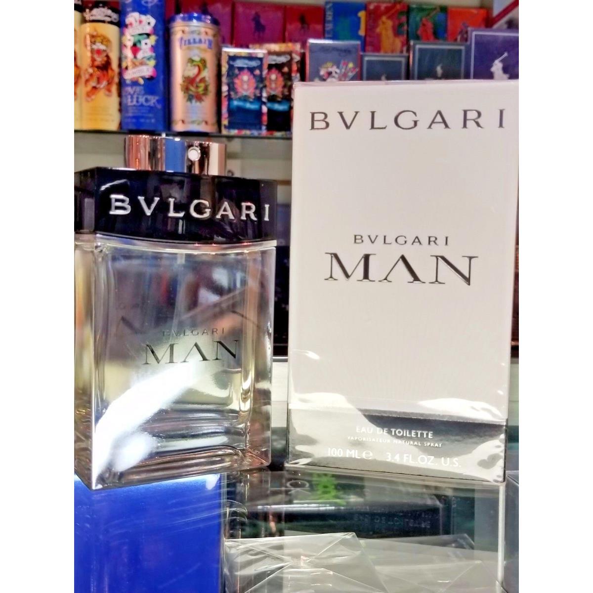 Bvlgari Man by Bvlgari Eau de Toilette 2 oz 60 ml / 3.4 oz 100 ml For Men