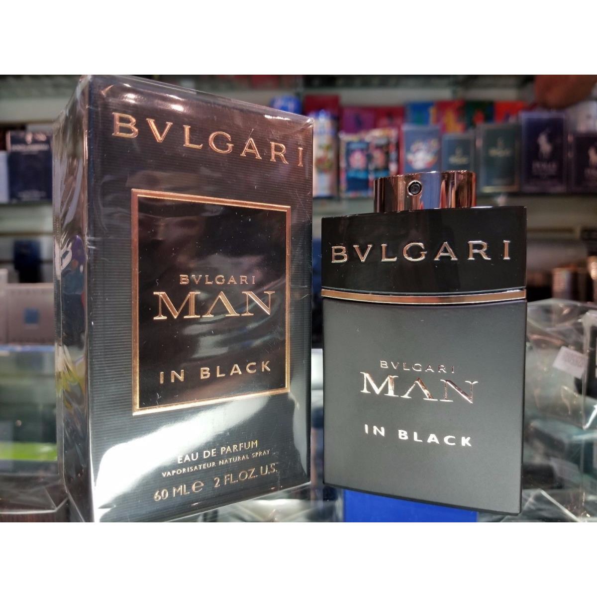 Bvlgari Man IN Black Edp Eau de Parfum 2 oz 60 ml / 3.4 oz 100 ml For Men