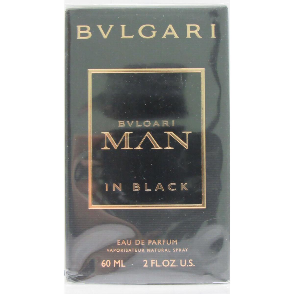 Bvlgari Man In Black 2 oz Men`s Eau de Parfum