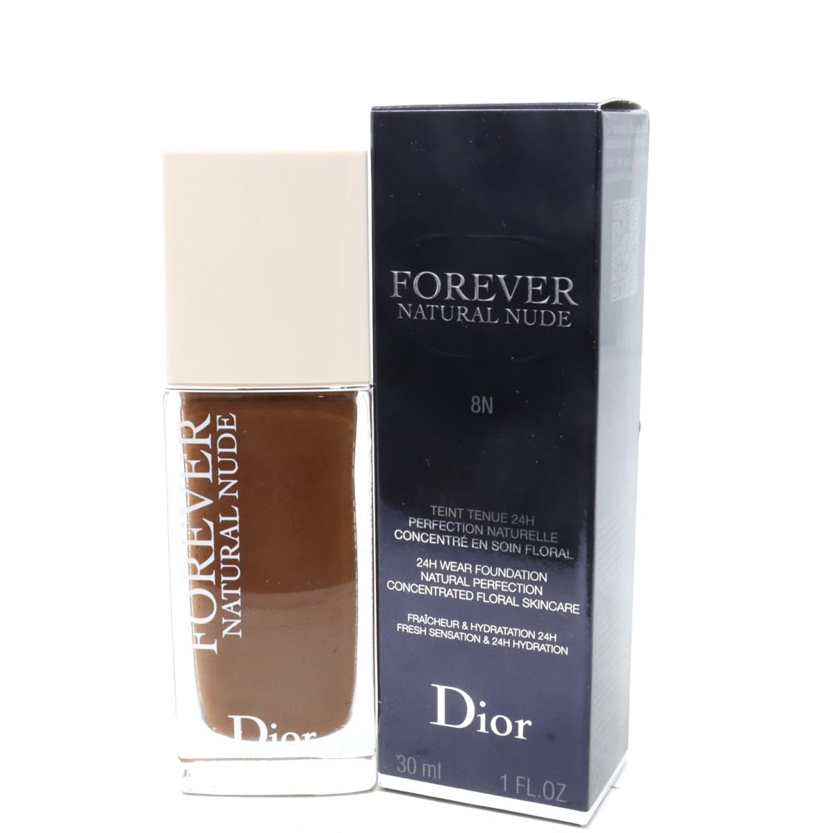 Dior Forever Natural 24H Wear Foundation 1.0oz/30ml 8N Neutral