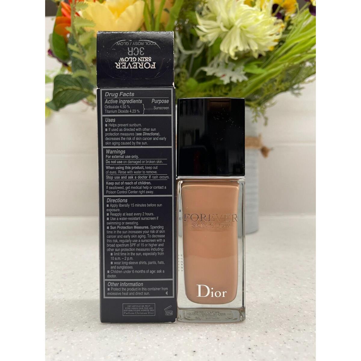 Dior Forever Skin Glow Foundation Spf 15 You Pick 1 oz / 30 ml